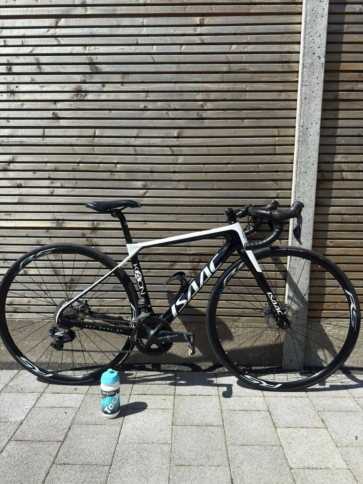Koersfiets isaac carbon maat 47, Sport en Fitness, Ophalen, Zo goed als nieuw