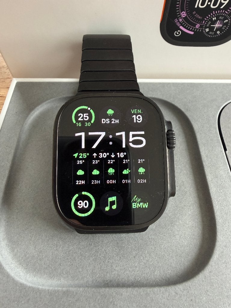 Apple Watch Ultra 3 Black (Sous Garantie), Étanche, Enlèvement ou Envoi, IOS, Comme neuf