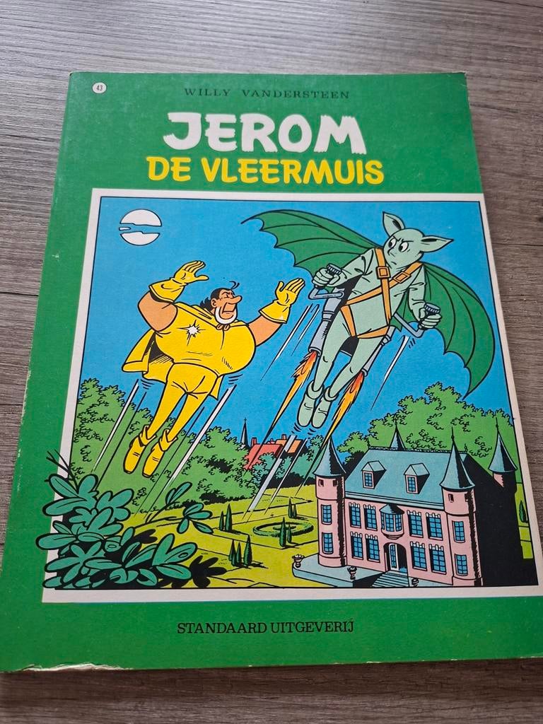 La chauve-souris, Enlèvement ou Envoi, Willy Vandersteen, Une BD, Comme neuf
