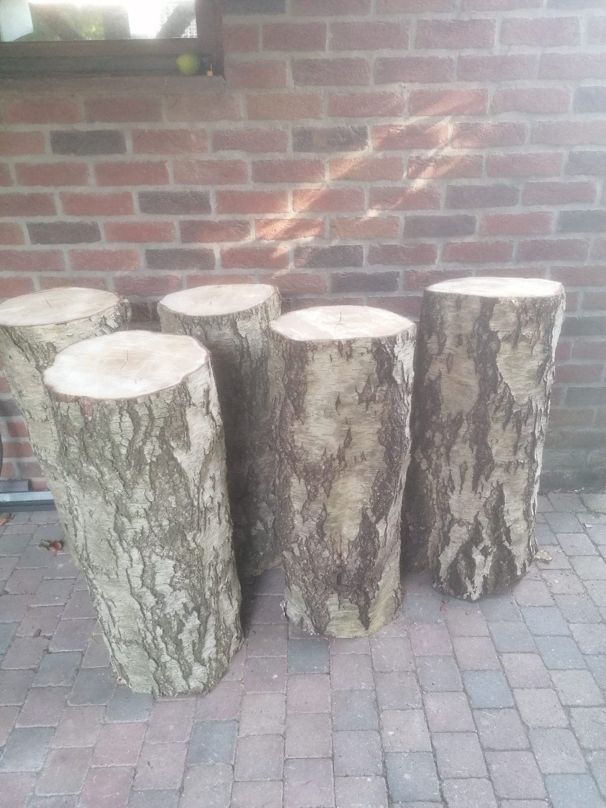 Blokken hout, Tuin en Terras, Brandhout, Ophalen