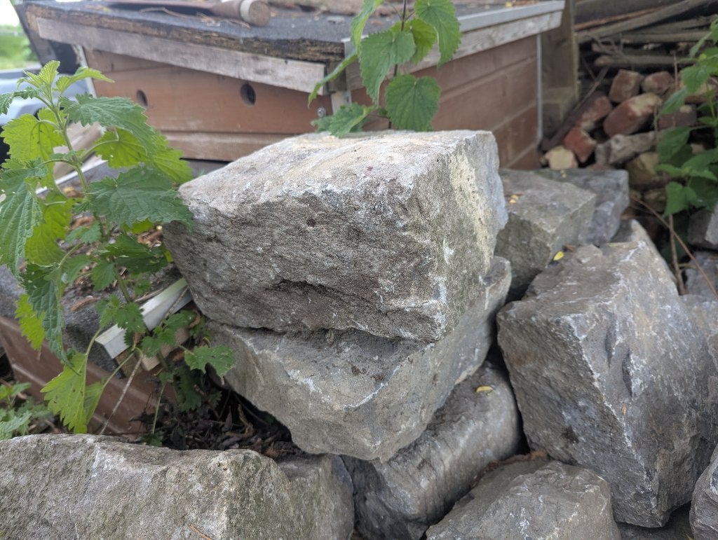 Bordures en pierre bleue, Jardin & Terrasse, Enlèvement