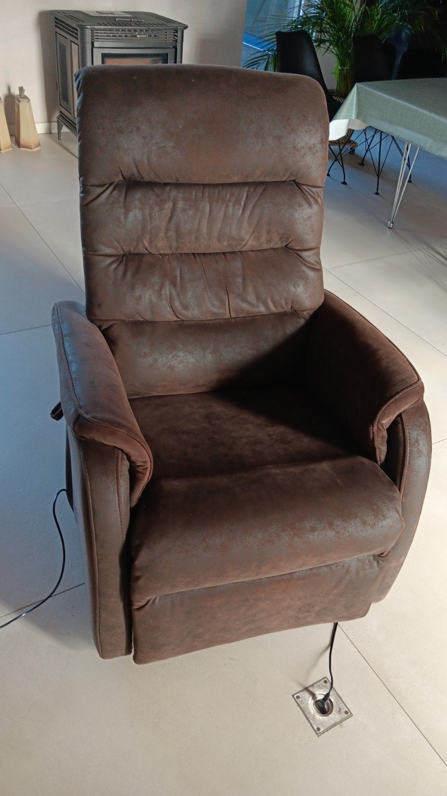 relax zetel bruin nubuck, Moins de 75 cm, Moins de 150 cm, Une personne, Enlèvement