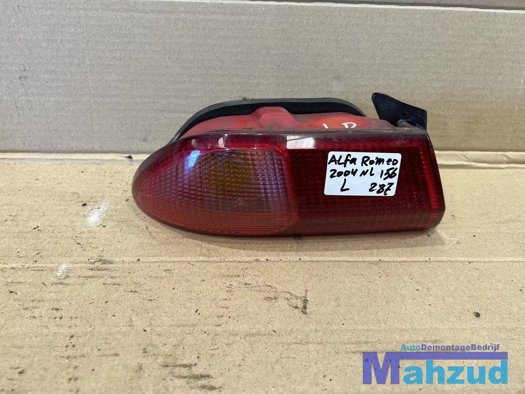 ALFA ROMEO 156 sedan Links buiten acherlicht 1997-2005, Dpofca@stellantis.com, Stellantis Europe S.p.A., Utilisé, Alfa Romeo