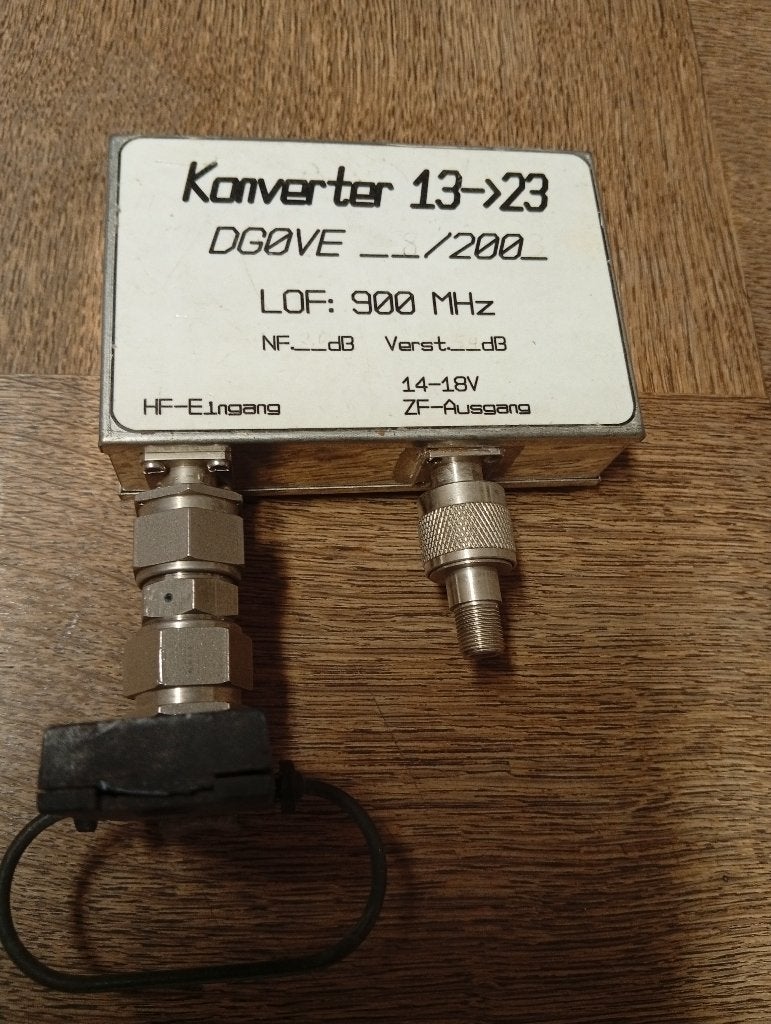 CONVERTISSEUR DG0VE 13 --> 23 cm, Enlèvement ou Envoi, Utilisé