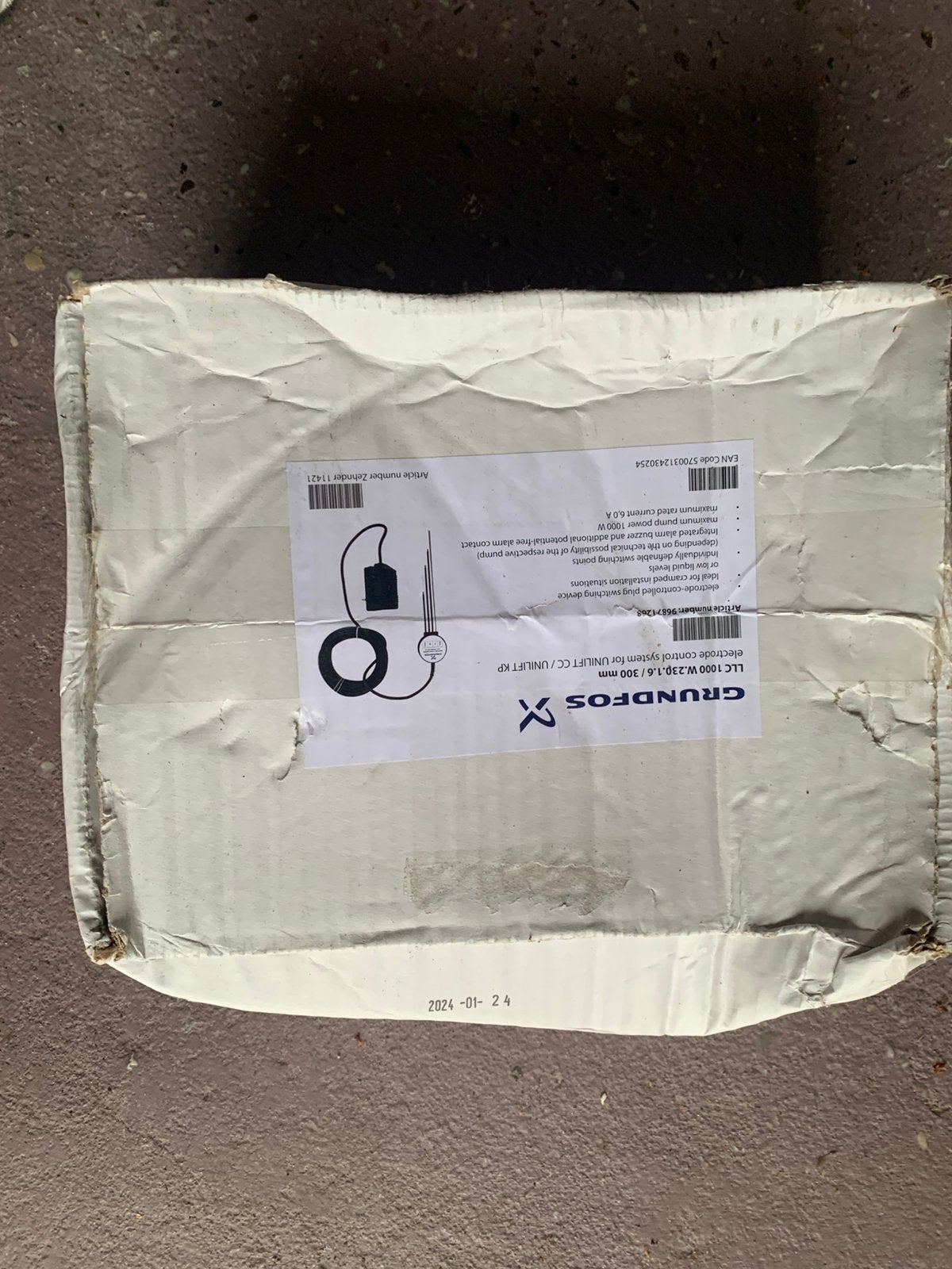 Electrodes Niveausturing LLC1000w, NIEUW, Ophalen, Nieuw, Inhoud