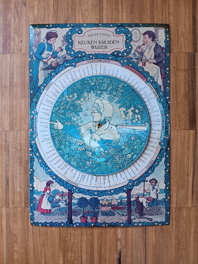 Oude nostalgische  kruidenwijzer, Ophalen of Verzenden