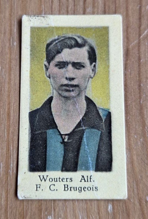1936 Alf. Wouters (avant les panini) Club Brugge Chromo Foot, Enlèvement ou Envoi, Comme neuf, Image
