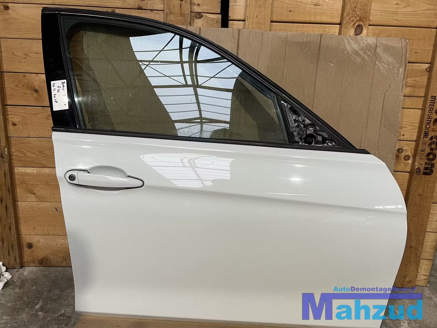 BMW 3 SERIE F30 Wit rechts achter deur portier 2011-2018, Petuelring 130
80788  Munich, DE, Info@bmw.de, Utilisé, Porte