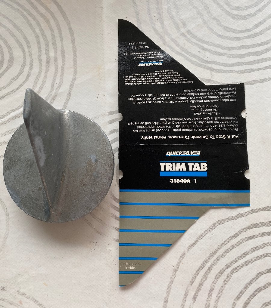 Trim Tab Quick Silver, Ophalen of Verzenden, Nieuw, Quicksilver