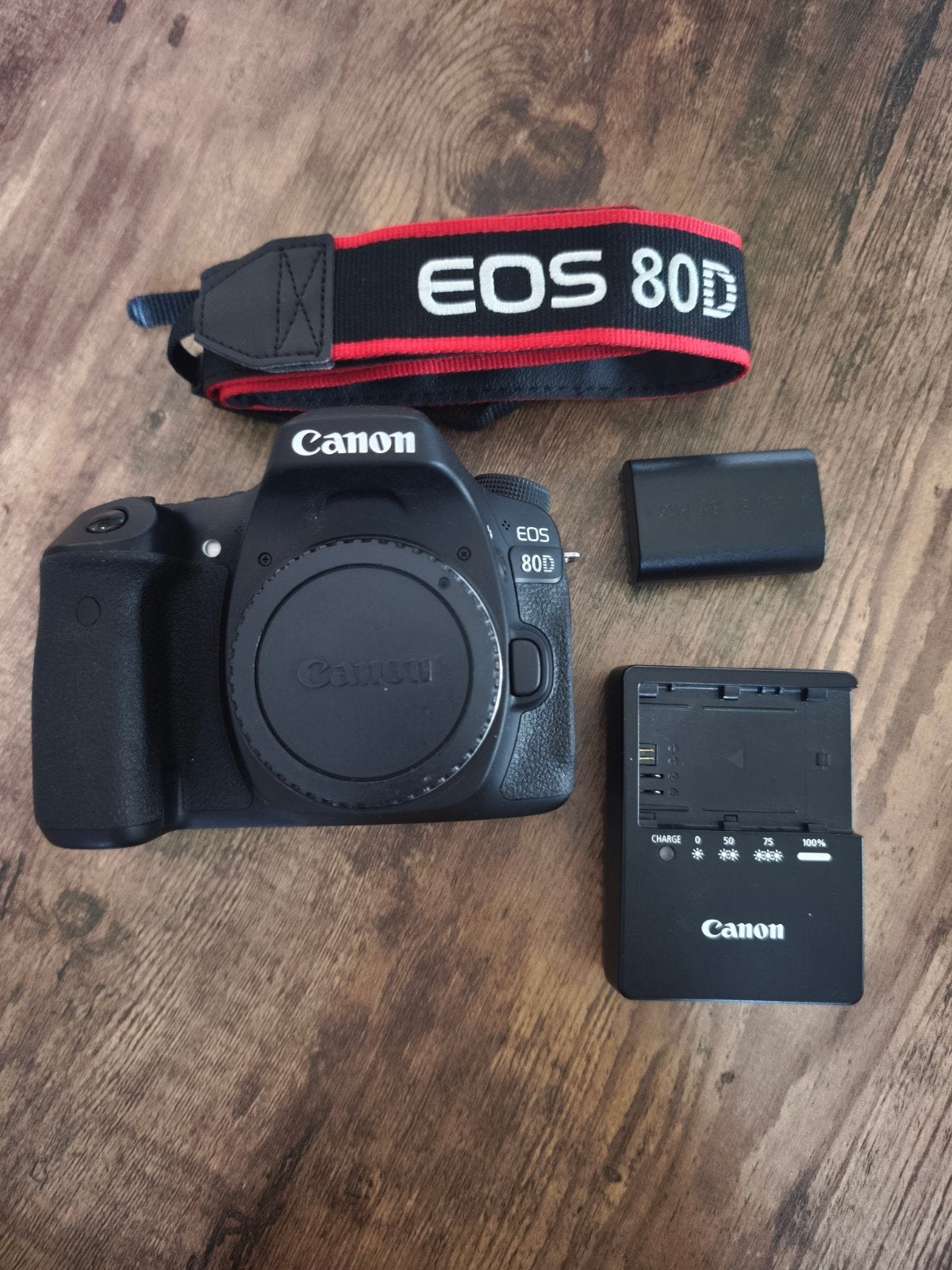 Canon eos 80d, Audio, Tv en Foto, Fotocamera's Digitaal, Ophalen of Verzenden, Canon