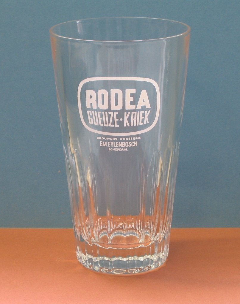 BIERGLAS EYLENBOSCH 370, Verzamelen, Ophalen, Gebruikt, Glas of Glazen, Overige merken