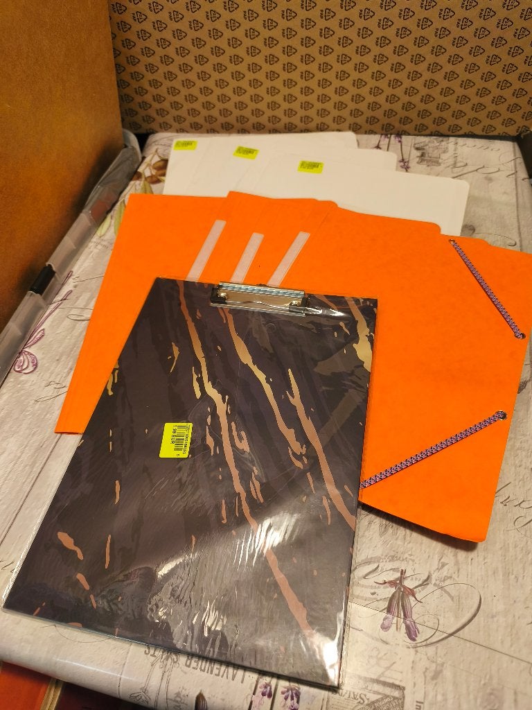 8 fardes ou ranges documents., Enlèvement ou Envoi, Neuf