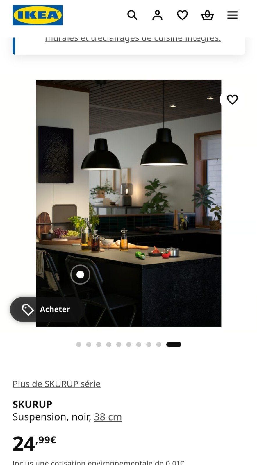 ikea, Ophalen