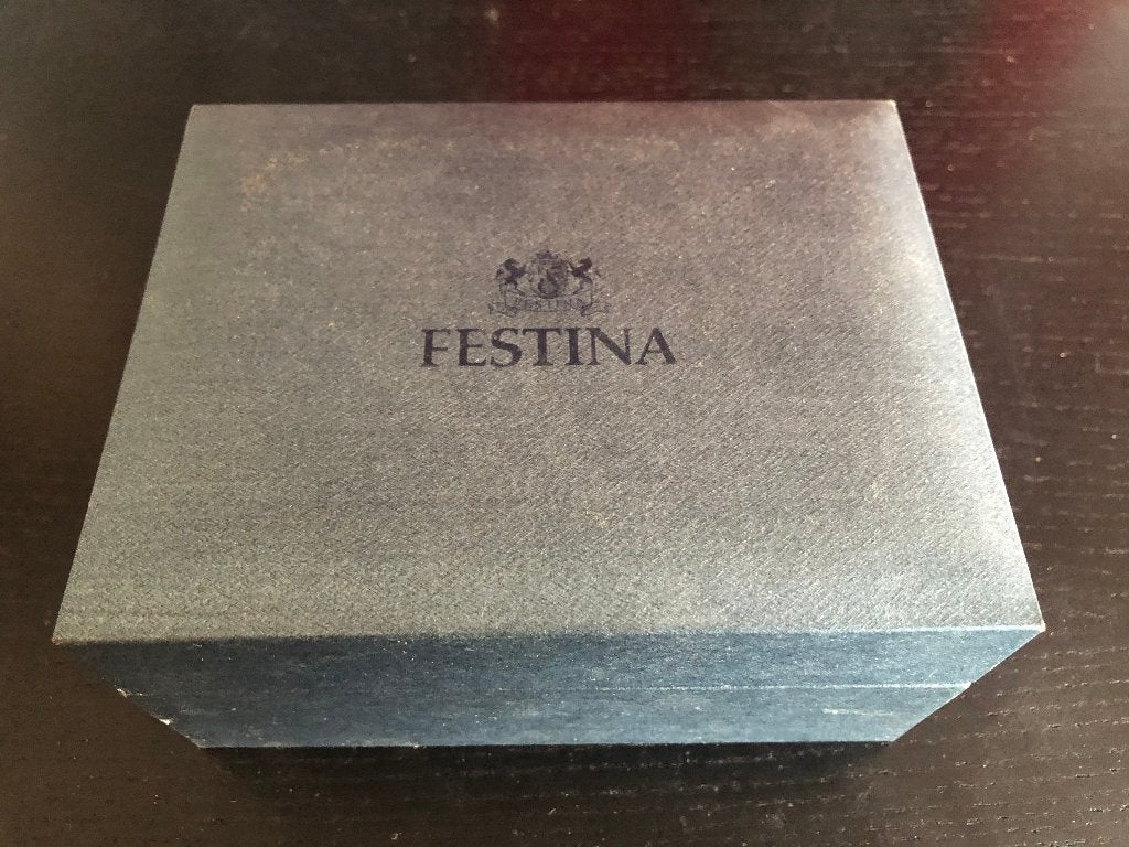 Uurwerk Festina, Handtassen en Accessoires, Horloges | Heren, Overige merken, Gebruikt, Staal, Polshorloge