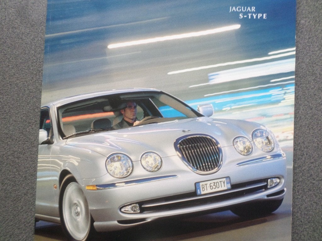 Brochure de la Jaguar S Type 2002, Enlèvement ou Envoi