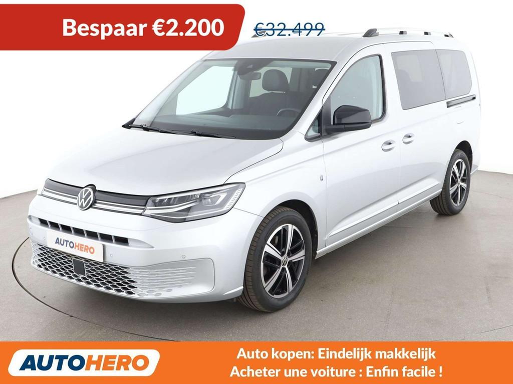 Volkswagen Caddy 2.0 TDI Style Maxi (bj 2023, automaat), Auto's, 122 pk, Gebruikt, Euro 6, 7 zetels