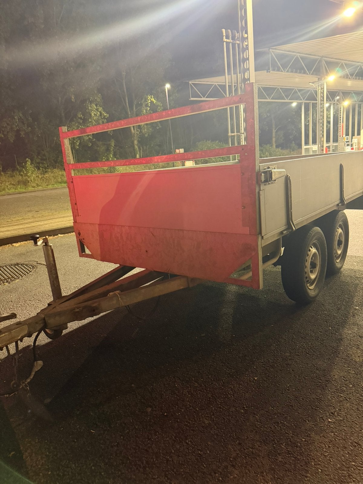 Remorque double essieux 750 kg, Enlèvement ou Envoi, Comme neuf
