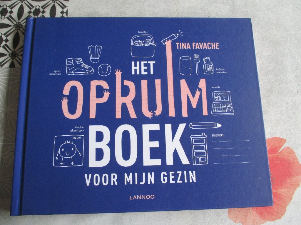 het opruimboek, Boeken, Ophalen of Verzenden, Zo goed als nieuw, Overige onderwerpen, Tina favache