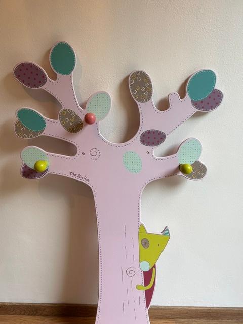 Porte-manteau mural en bois Moulin Roty – Arbre & Renard, Enlèvement, Comme neuf