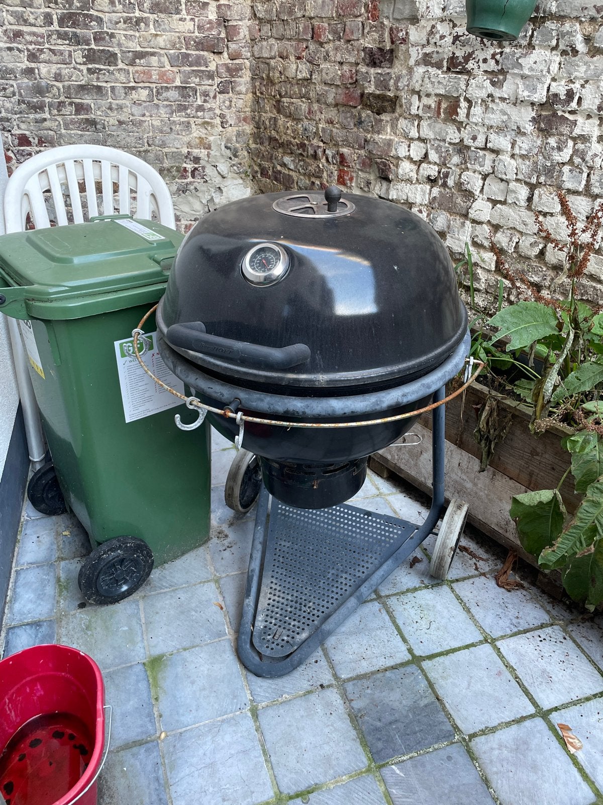XL Berghoff BBQ, Tuin en Terras, Ophalen, Gebruikt, Met accessoires