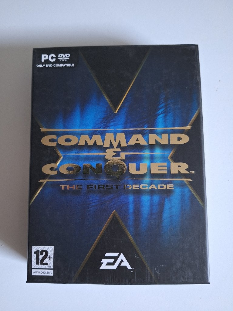 Command & Conquer - The First Decade pc game, Consoles de jeu & Jeux vidéo, Jeux | PC, 1 joueur, À partir de 12 ans, Comme neuf