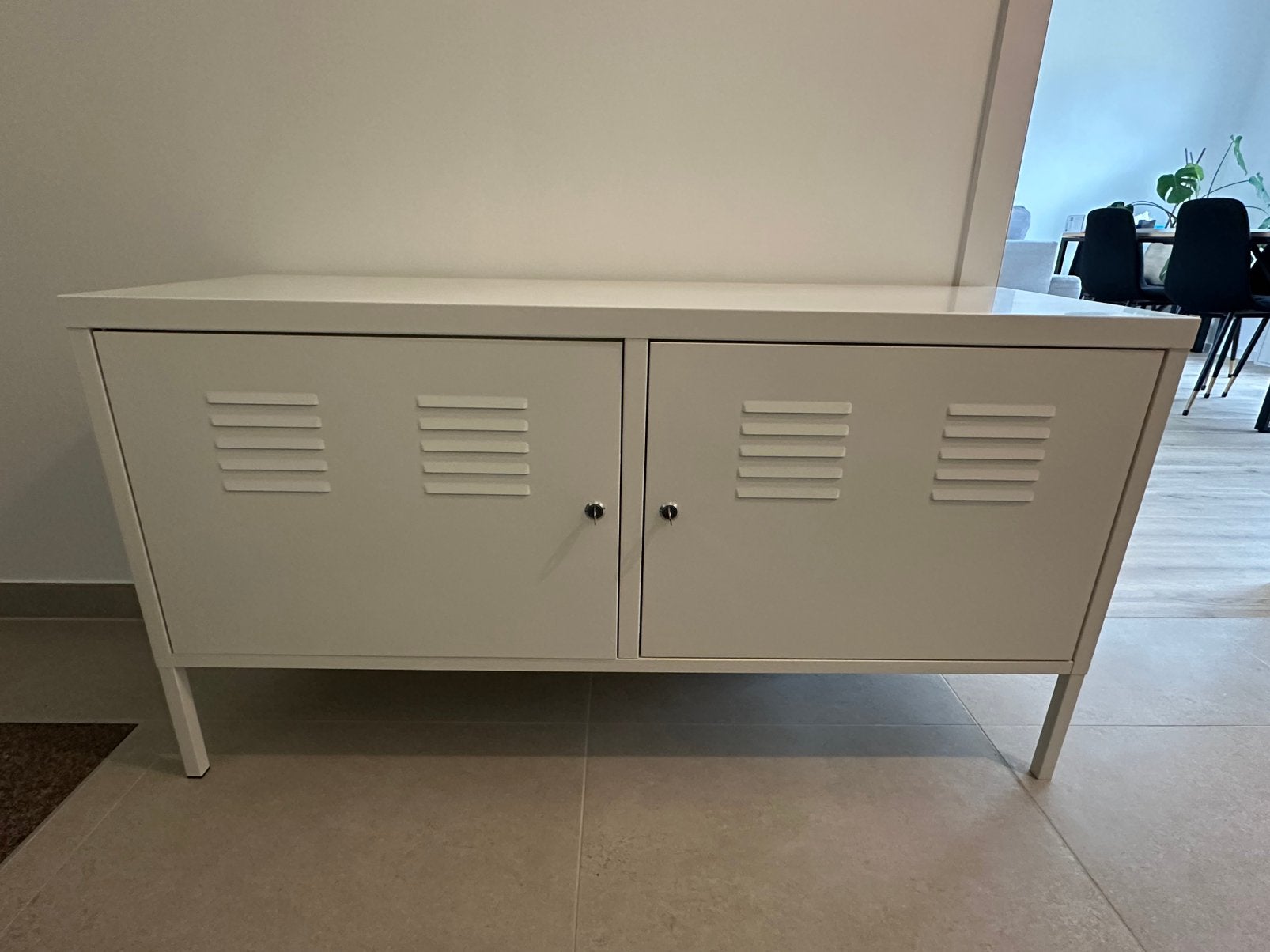 Ikea PS witte locker kast, Ophalen, Gebruikt
