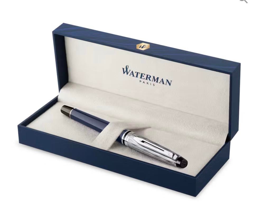 Vulpen Waterman l’Essence du Bleu <M>, Ophalen of Verzenden, Zo goed als nieuw, Vulpen, Waterman