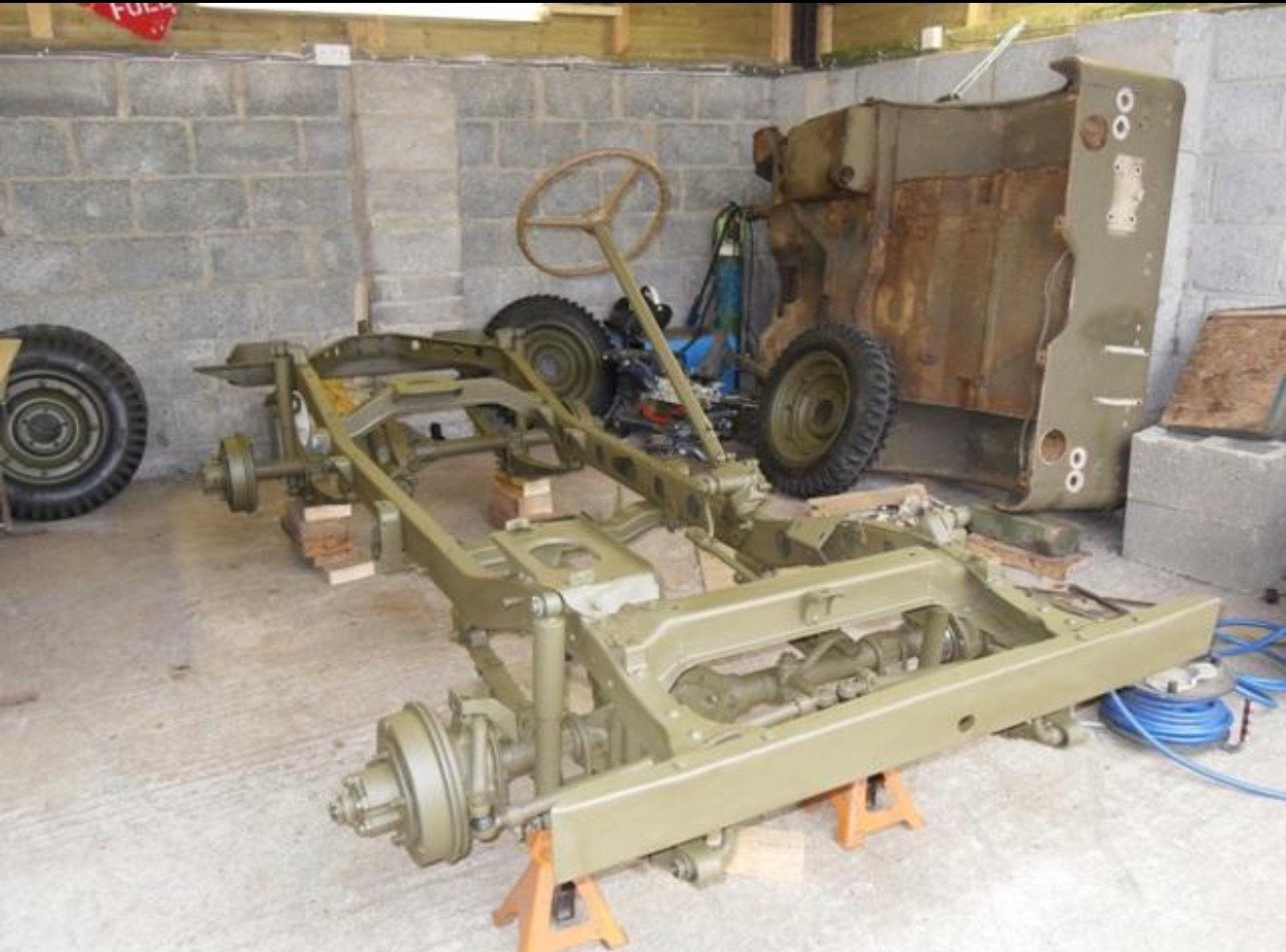 FORD GPW- EARLY PRODUCTION - FEVRIER 1942 JEEP WILLYS, Ophalen