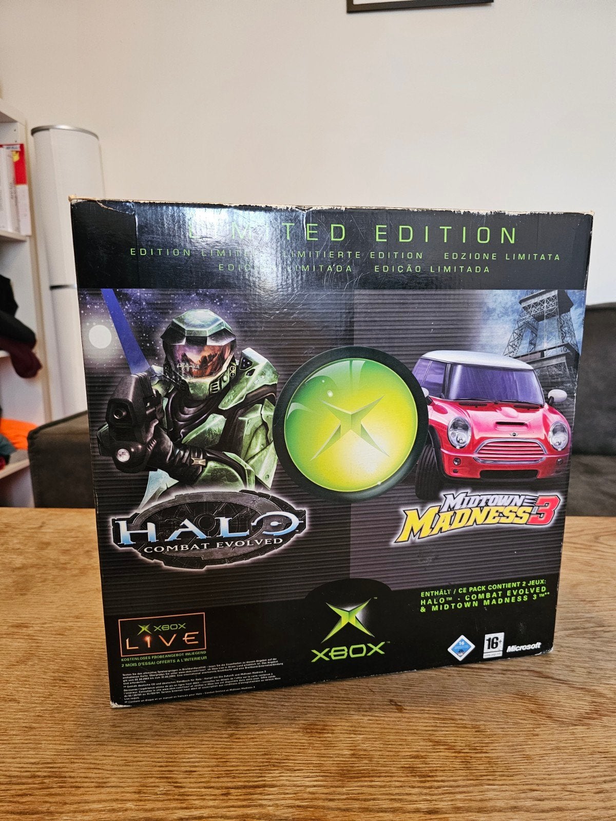 Console x Box Origineel Halo-pakket, Ophalen