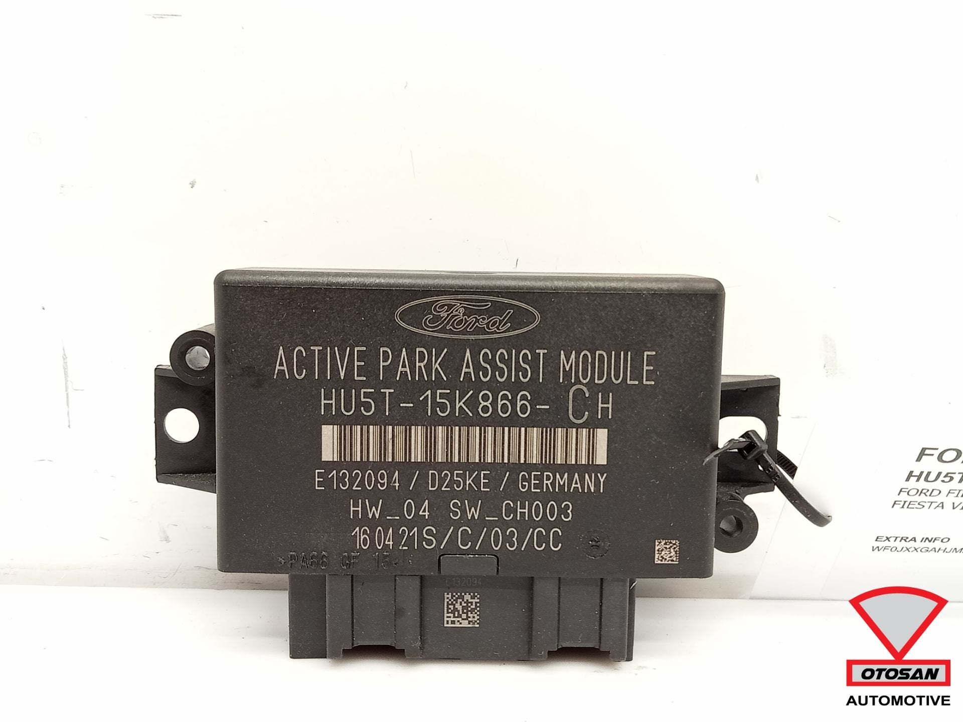 Module PDC HU5T15K866CH pour Ford Fiesta MK8 2017+, Info@ford.com, Ford Motor Company, American Road 1
48126  Dearborn, Ford