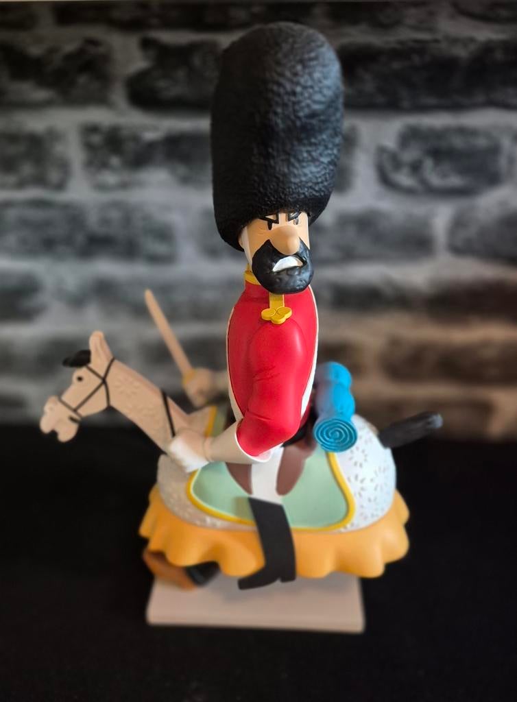 Tintin Emett Haddock cheval no Fariboles Leblon Aroutcheff, Enlèvement ou Envoi, Tintin, Comme neuf, Statue ou Figurine