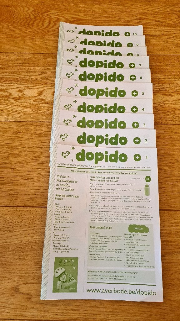 Lot de dopido, Livres, Livres scolaires, Enlèvement ou Envoi