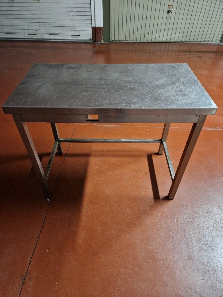 TABLE INOX, Articles professionnels, Enlèvement ou Envoi, Utilisé, Mobilier en inox