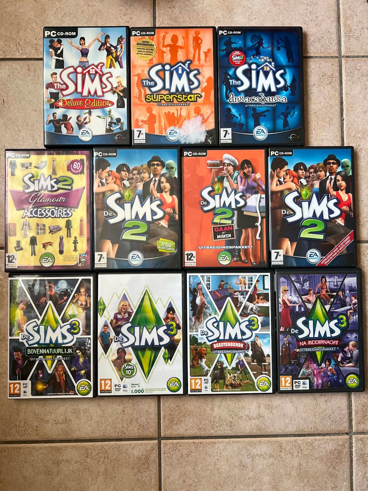 11 de sims spellen, Games en Spelcomputers, Ophalen of Verzenden, Zo goed als nieuw