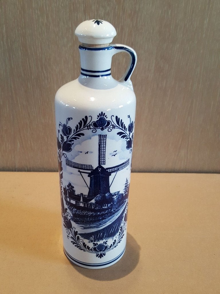 Delfts Blauw jeneverstoopje – Royal Goedewaagen (Molen), Antiek en Kunst, Ophalen of Verzenden