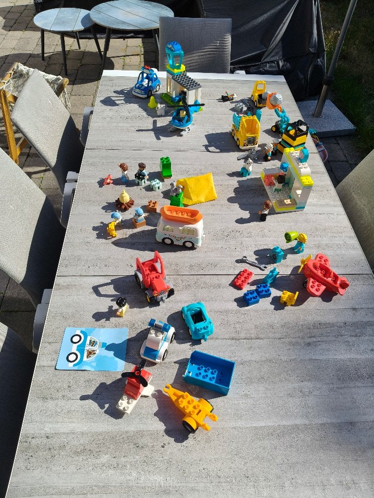 vaste collection de sets Lego Duplo, Ensemble complet, Comme neuf, Duplo, Complet