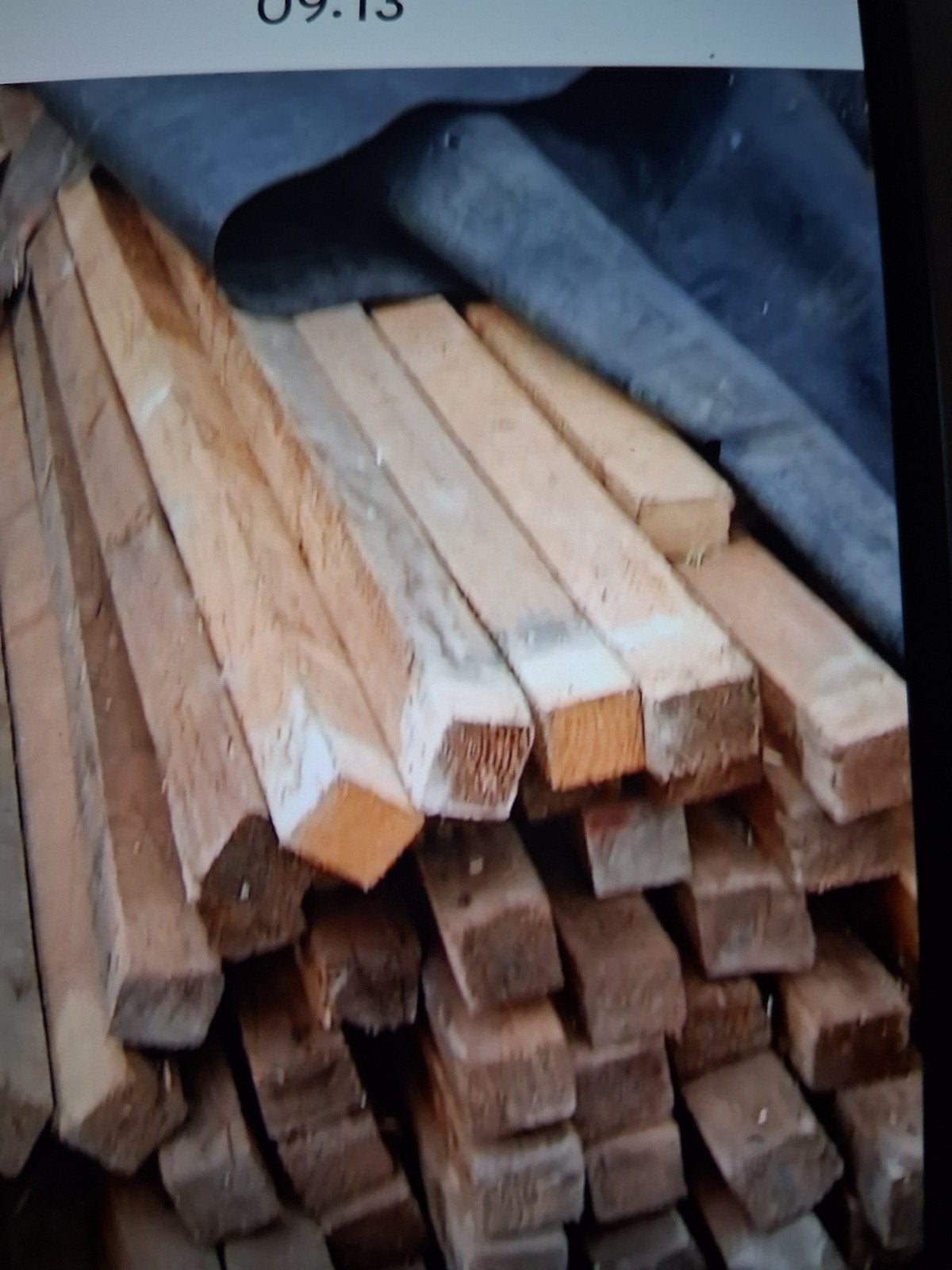 houten kepers, Ophalen, Gebruikt, 300 cm of meer, Balk