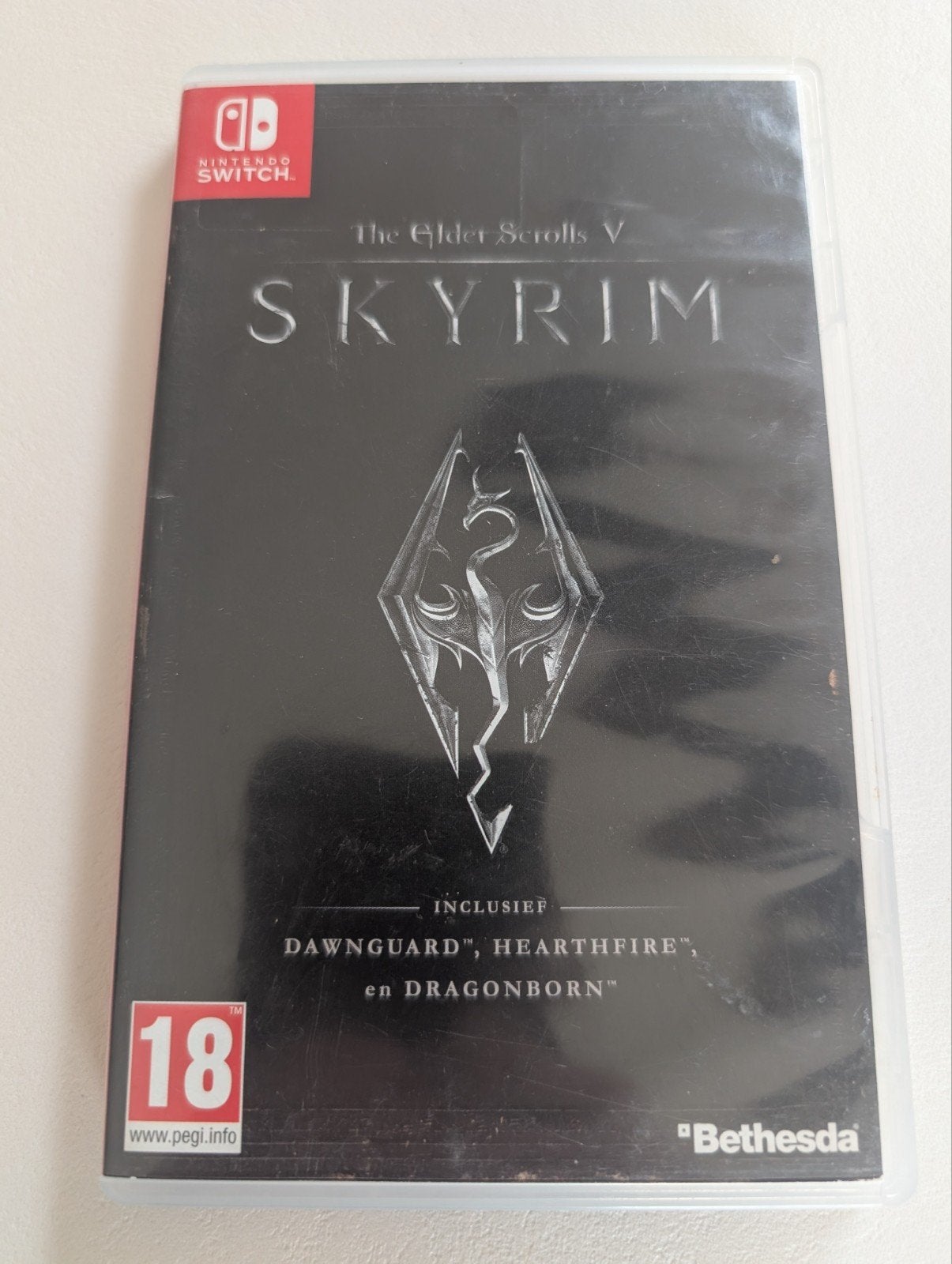 The Elder Scrolls V: Skyrim - Nintento Switch, Games en Spelcomputers, Gebruikt, Vanaf 18 jaar, 1 speler, Ophalen