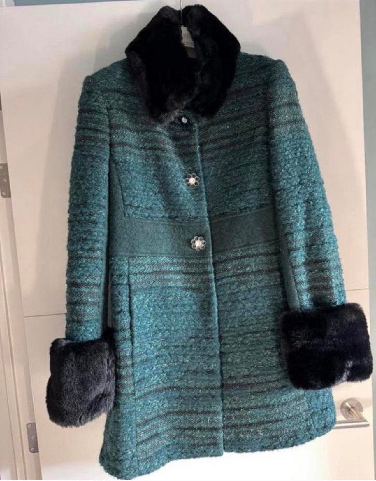 Nieuw! Prachtige mantel Fracomina maat S, Kleding | Dames, Jassen | Winter, Ophalen of Verzenden, Zo goed als nieuw, Maat 36 (S)