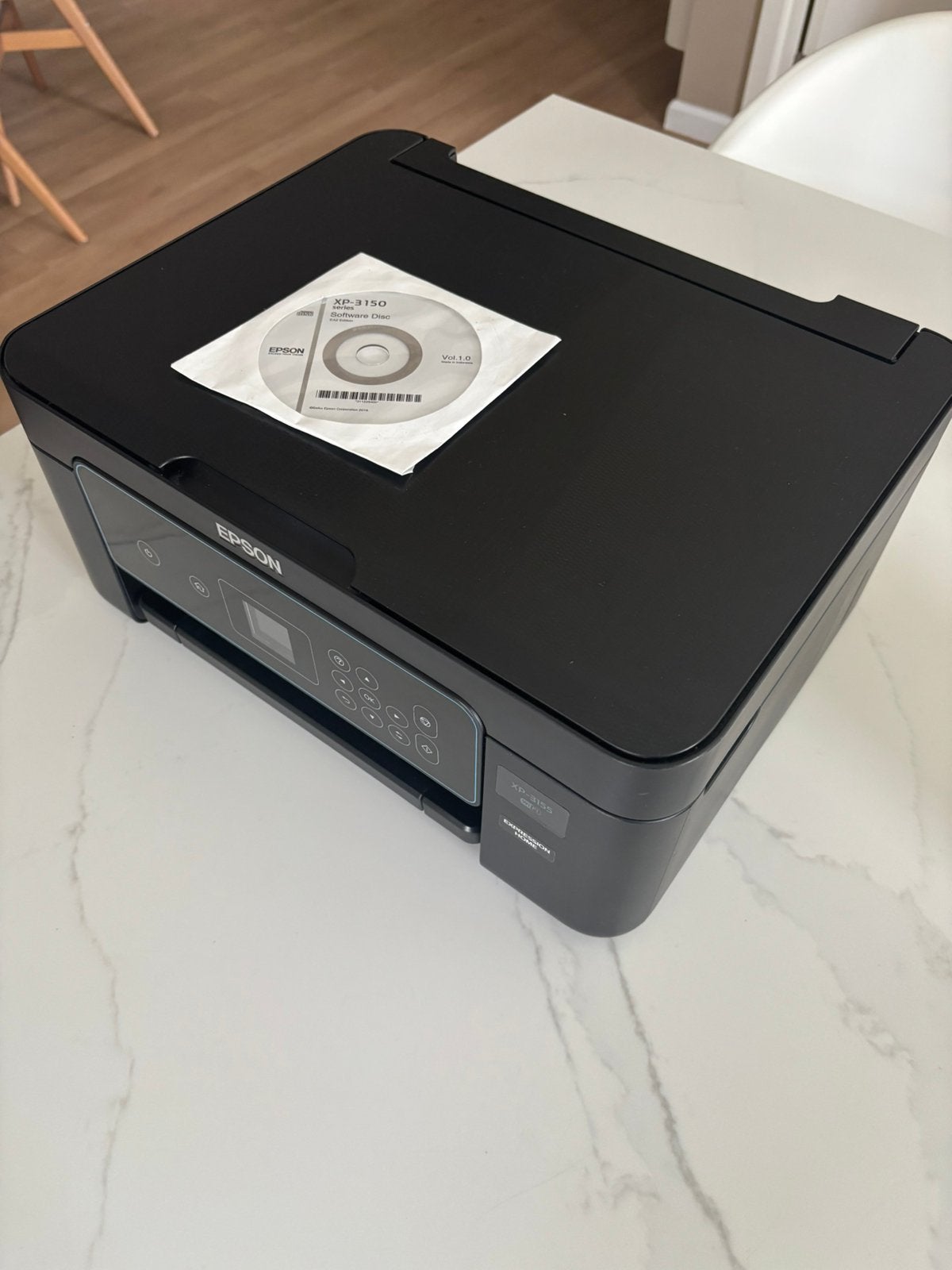 Imprimante Epson XP-3155 Wi-Fi, Informatique & Logiciels, Sans fil, Impression couleur, Enlèvement, Comme neuf
