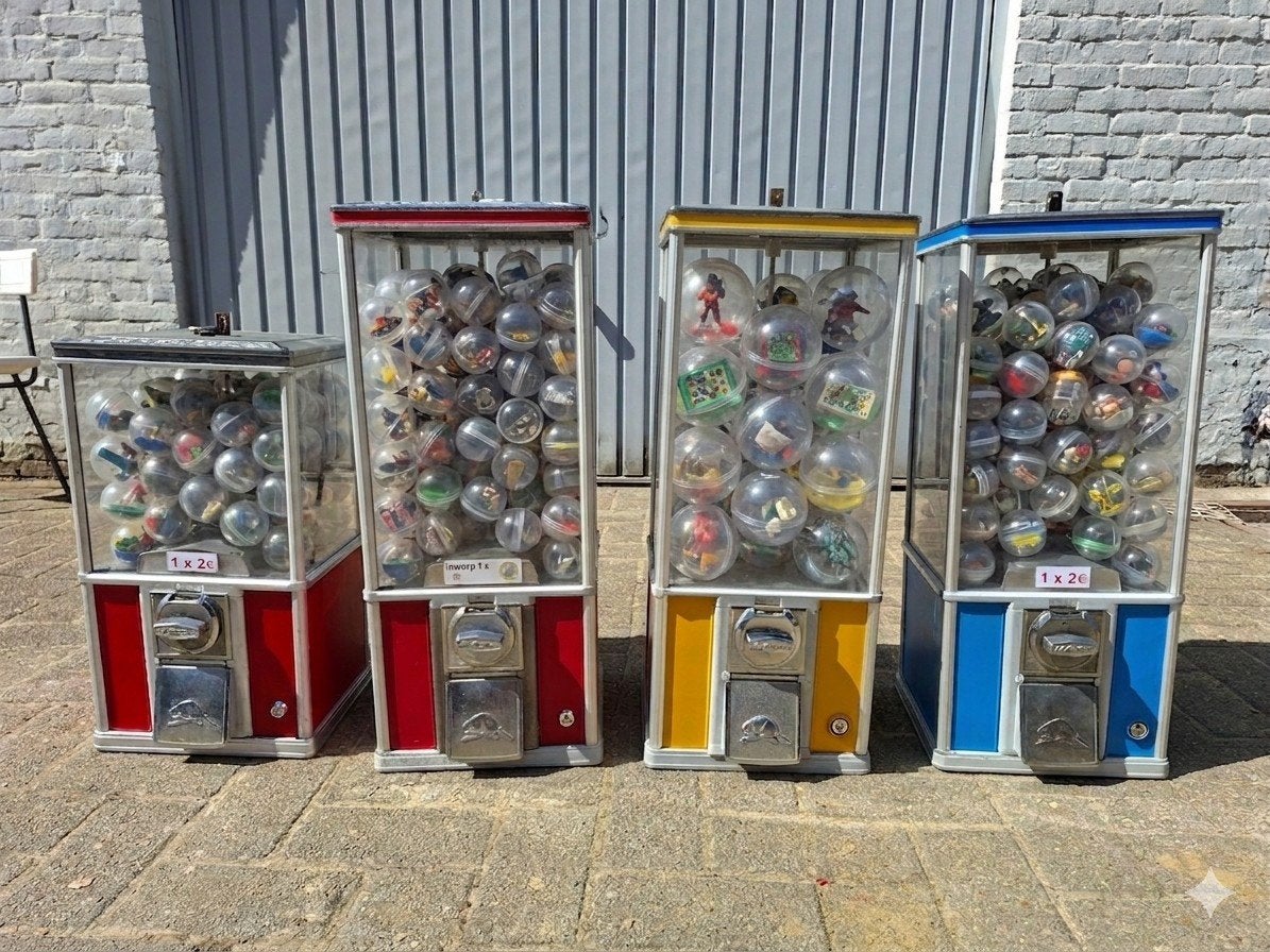 Machine à capsules Bubble Gum Machine à tatouer vintage rétr, Enlèvement, Utilisé