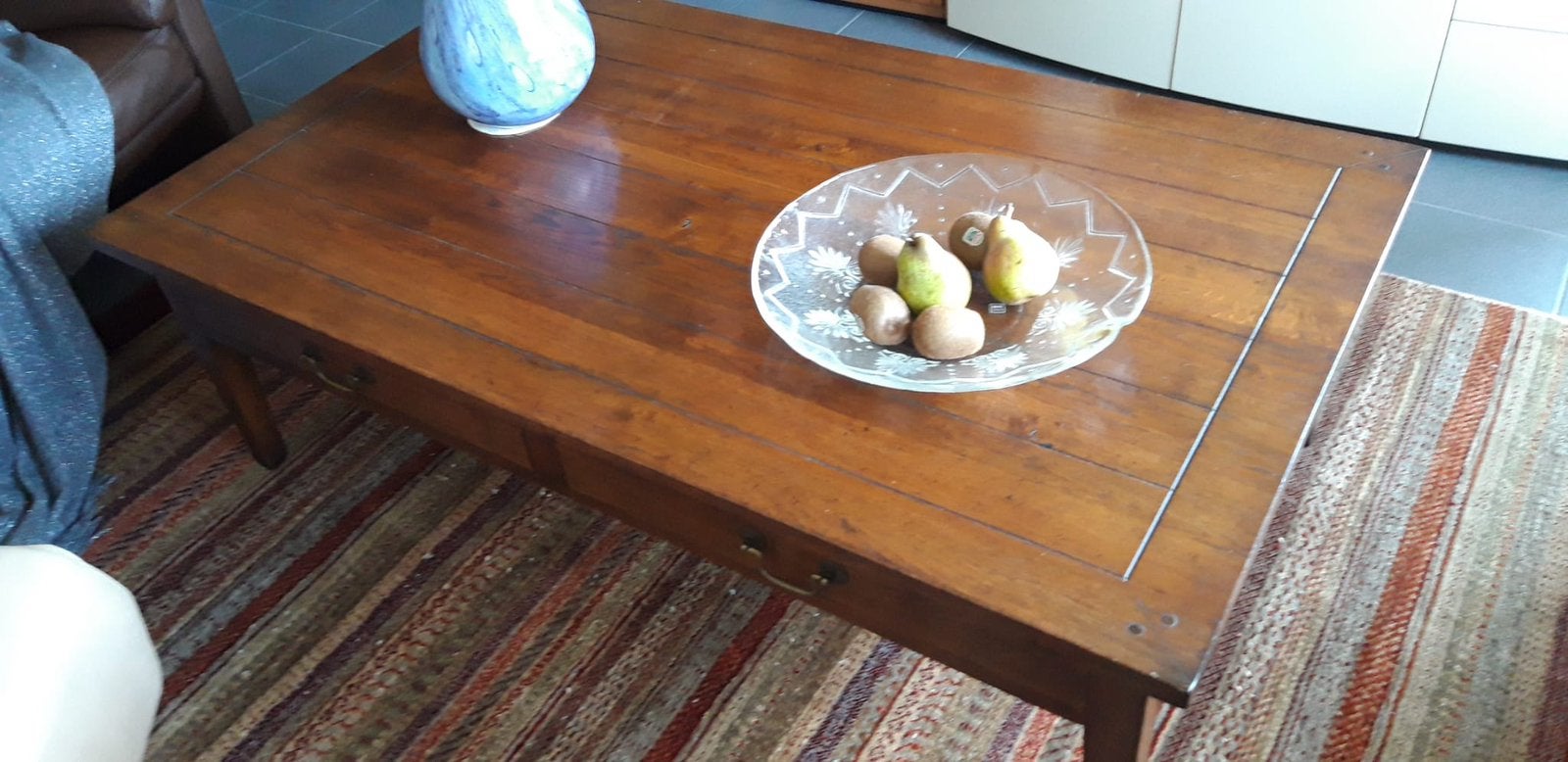 Salontafel, Ophalen, Gebruikt