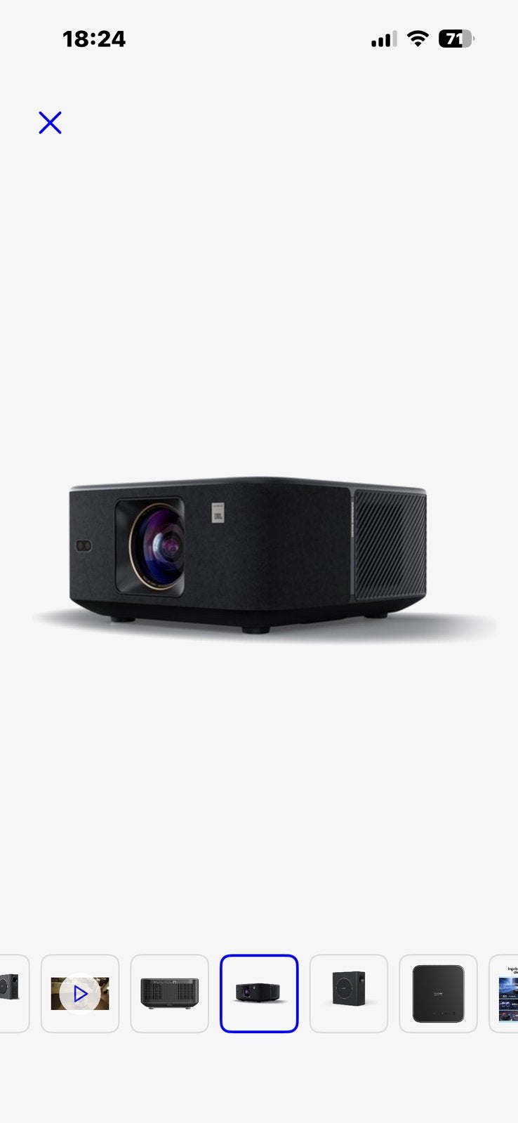 Yaber K3 Pro Beamer, Audio, Tv en Foto, Beamers, Ophalen, Zo goed als nieuw
