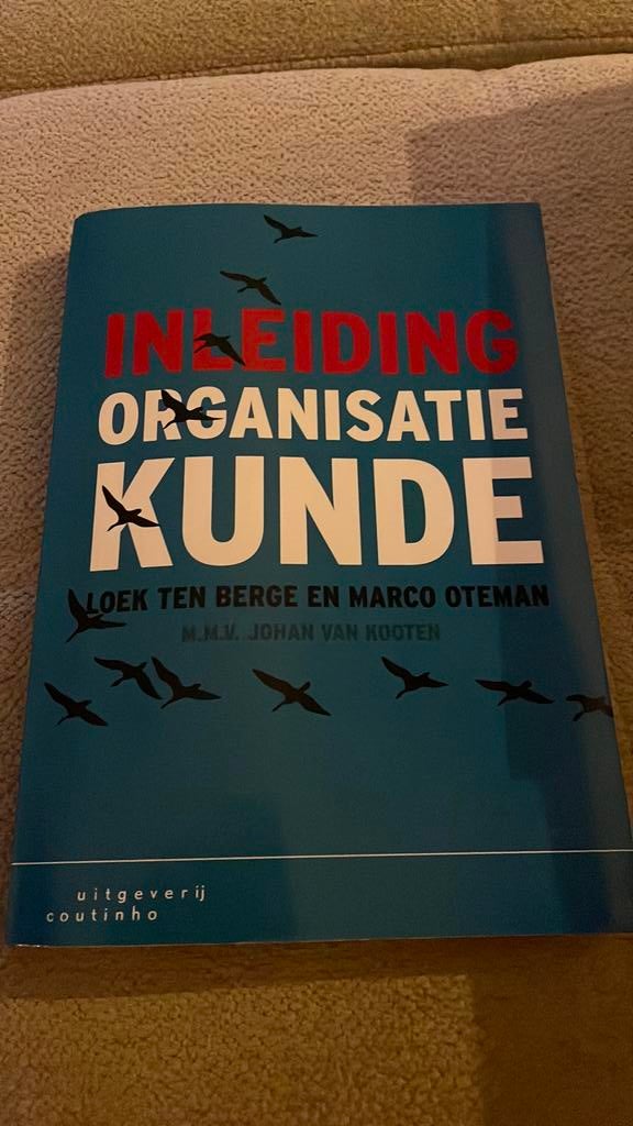 Loek ten Berge - Inleiding organisatiekunde, Boeken, Ophalen of Verzenden, Loek ten Berge; Marco Oteman