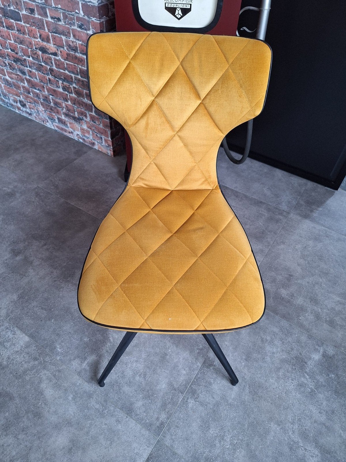4 chaises, Enlèvement, Utilisé, Noir, Quatre