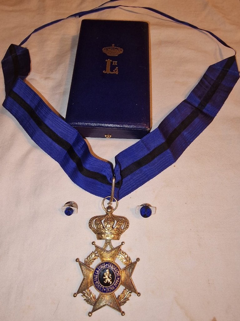 Belgische Commandeur in de Orde van Leopold II, Verzamelen, Militaria | Algemeen, Ophalen of Verzenden, Landmacht, Lintje, Medaille of Wings
