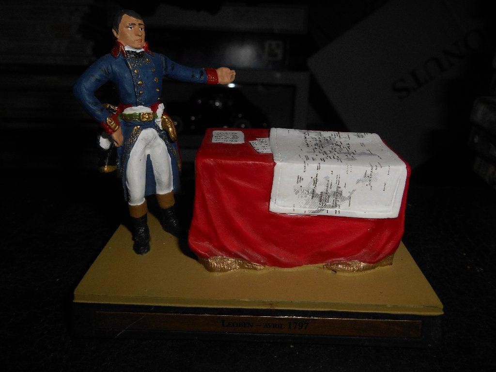 Napoléon Leoben 1797 figurine en plomb, Ophalen of Verzenden