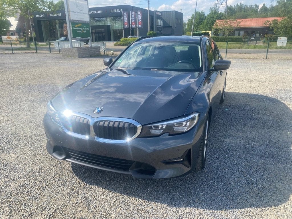 BMW 320D. Break Sport Line. Automatique, Autos, Argent ou Gris, Euro 6, Entreprise, Noir