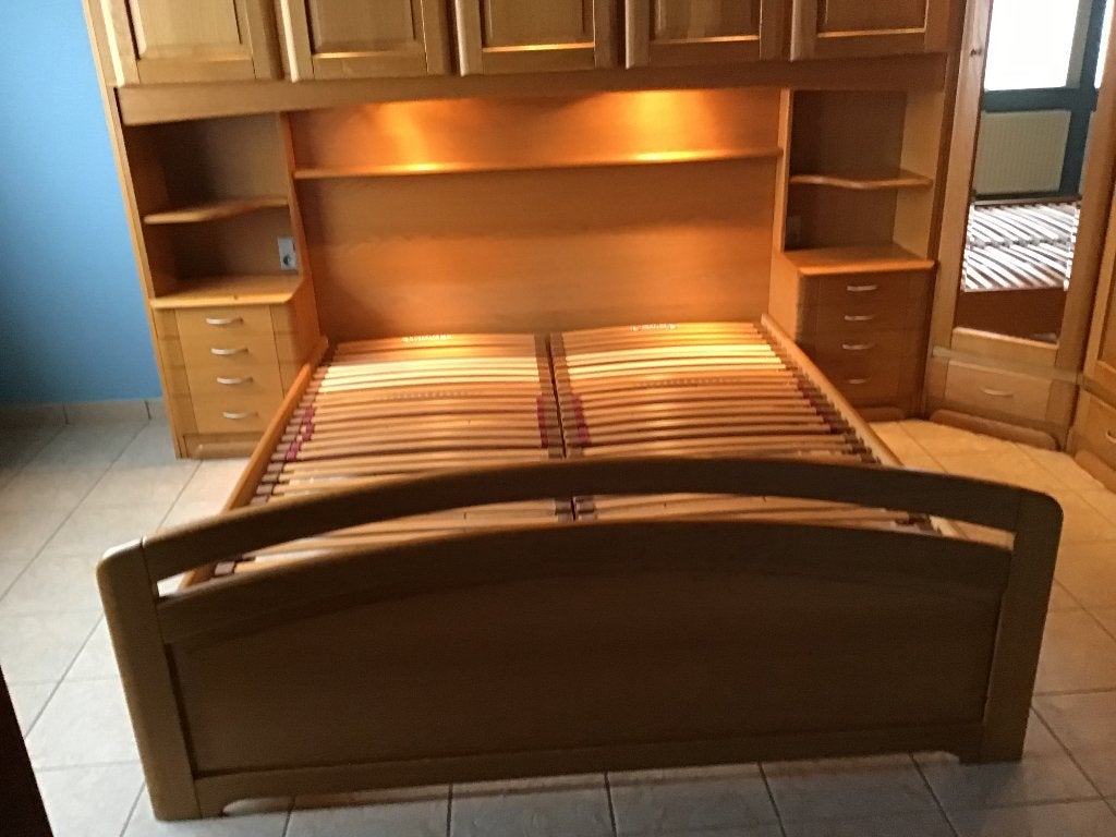 Slaapkamer met veel opbergruimte., Ophalen, Gebruikt, Tweepersoons