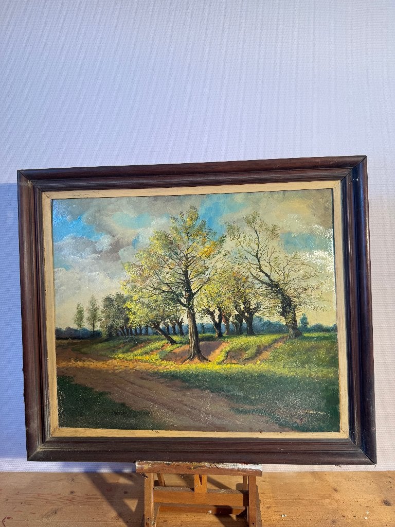 Schilderij bos, Enlèvement